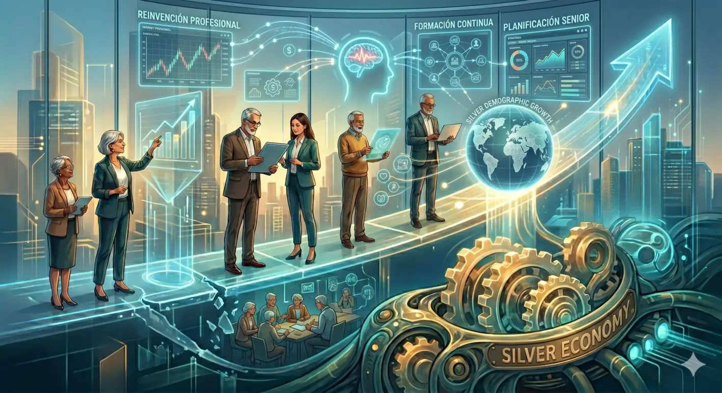 Generación silver (imagen generada por Gemini)