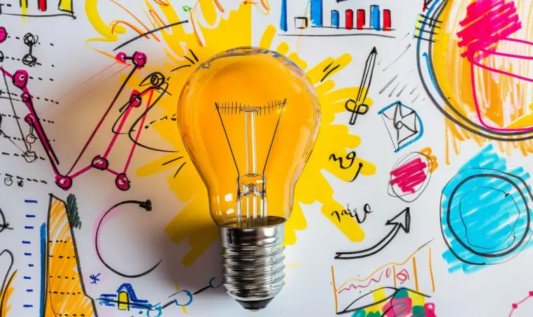 iniciativa, ocurrencia, bulbo, luz, bombilla, electricidad, innovación, de emprendedor, inspiración, tecnología, arte, pensar, iniciativa, innovación,