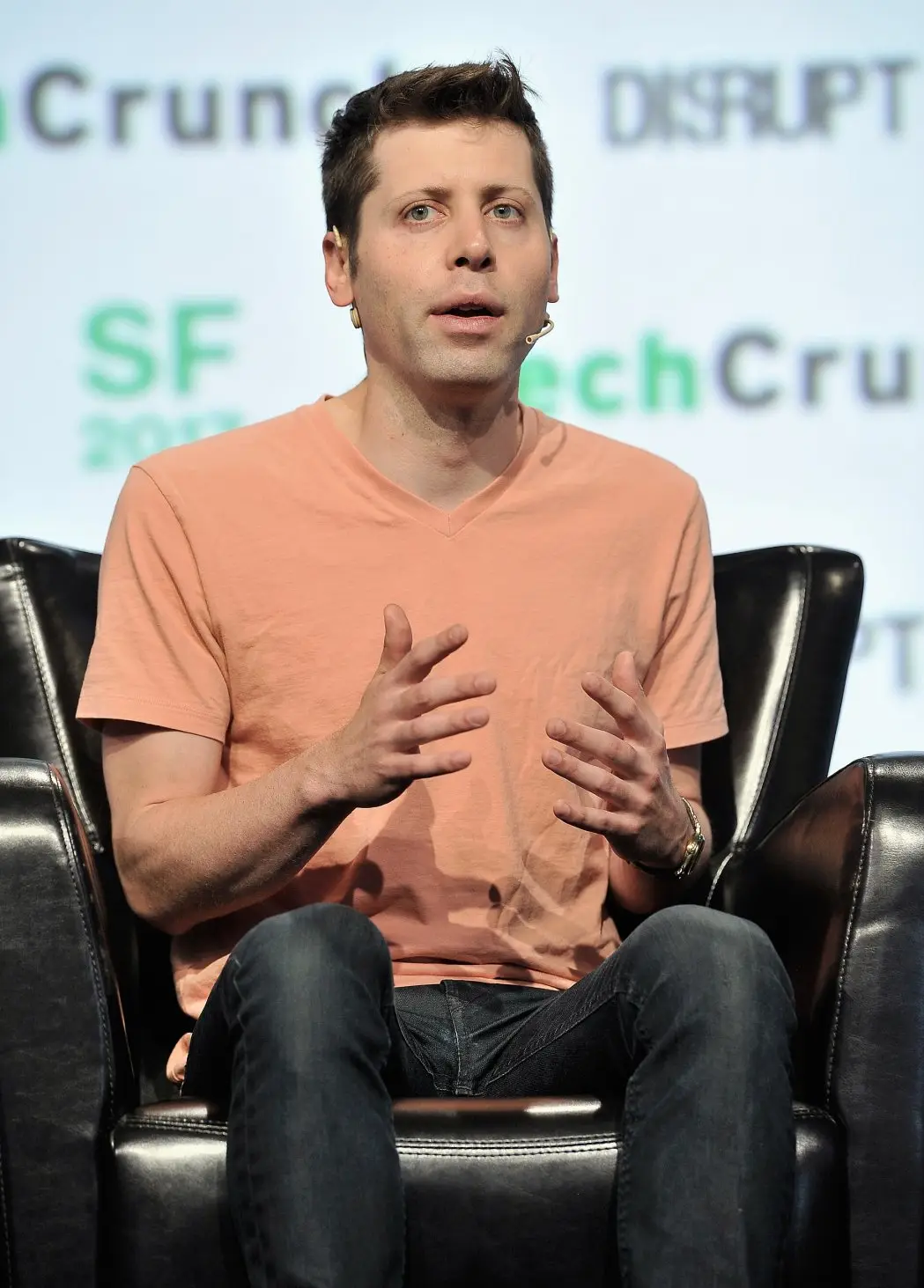 SE PUEDE USAR/Sam Altman  (Foto: TechCrunch, CC BY 2.0 <https://creativecommons.org/licenses/by/2.0>, via Wikimedia Commons).