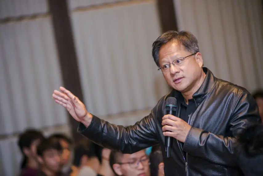 Jensen Huang, Nvidia (SE PUEDE USAR) Crédito: Wikimedia Commons