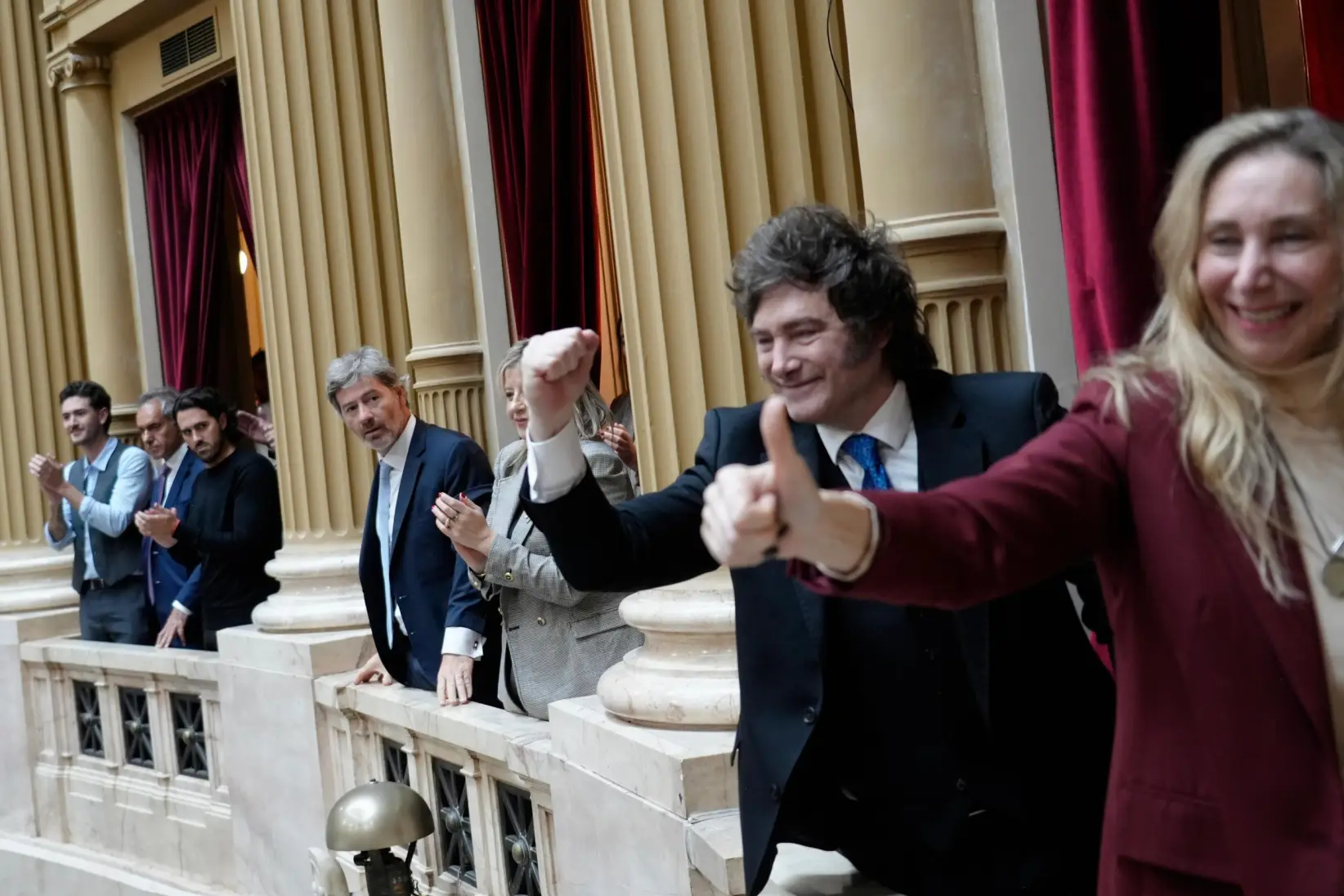 Milei en el Congreso (Foto: Gentileza Presidencia)