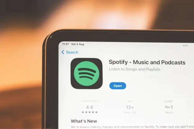 Spotify (se puede usar - pexels)