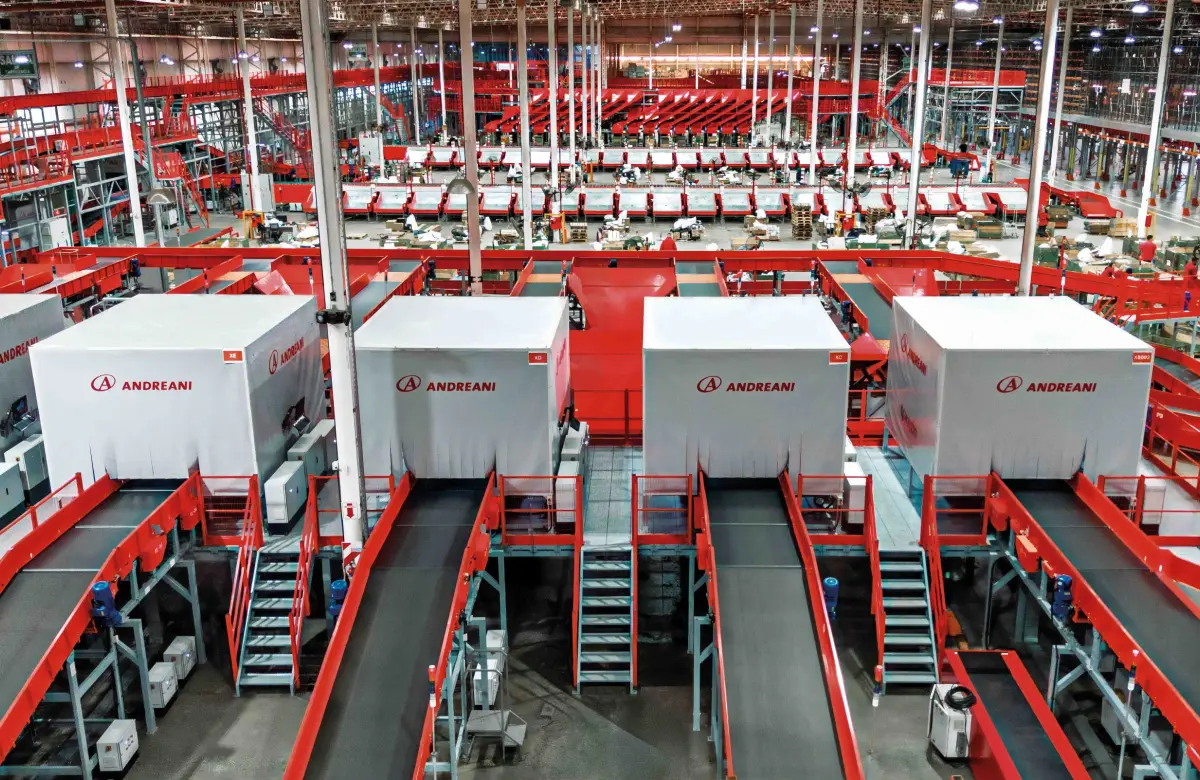 Andreani invirtió US$ 30 millones en su nueva planta con IA y tecnología de última generación