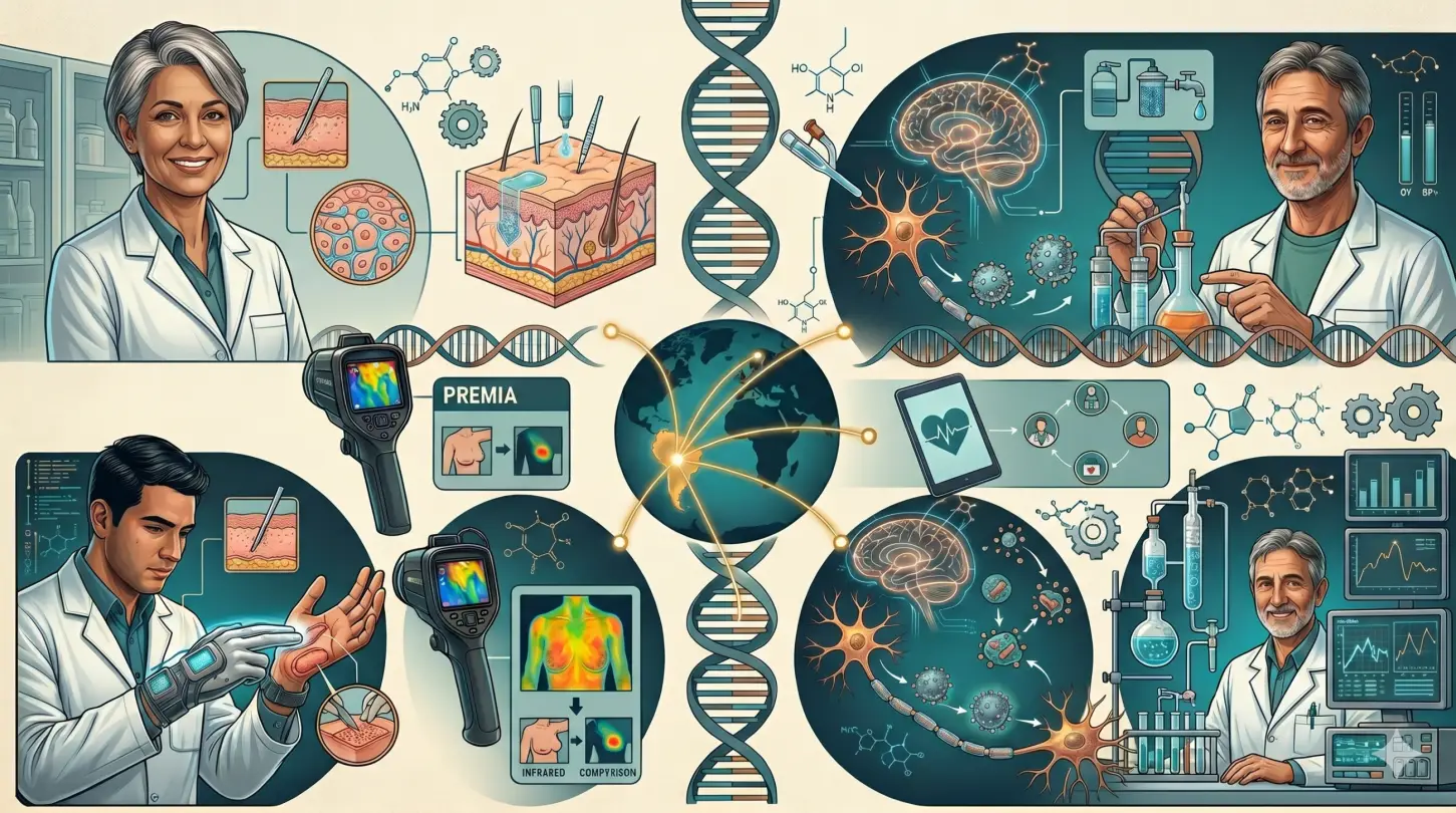 Healthcare, innovación (Imagen generada por Gemini)