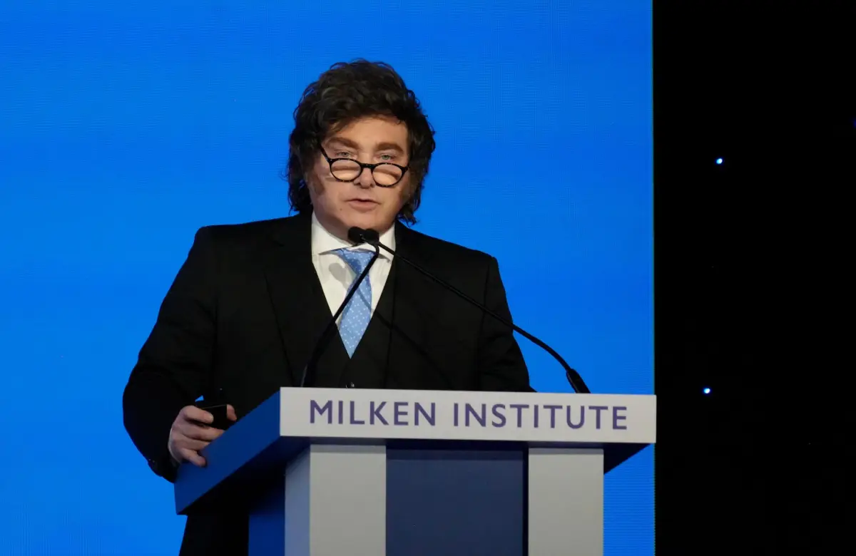 Milei en el Instituto Milken: presentó resultados económicos de su gestión y llamó a los inversores a que "vayan al sur"