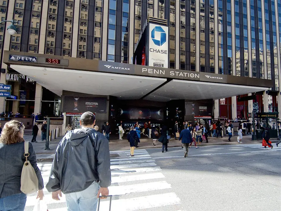 Penn Station (SE PUEDE USAR) Crédito: Wikimedia Commons
