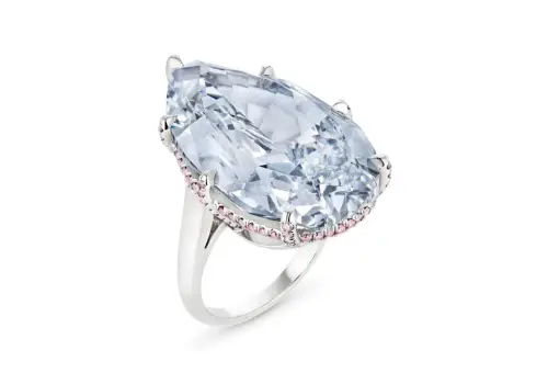 Azure Blue: el diamante azul de 31 quilates que busca batir récords en Christie’s Nueva York