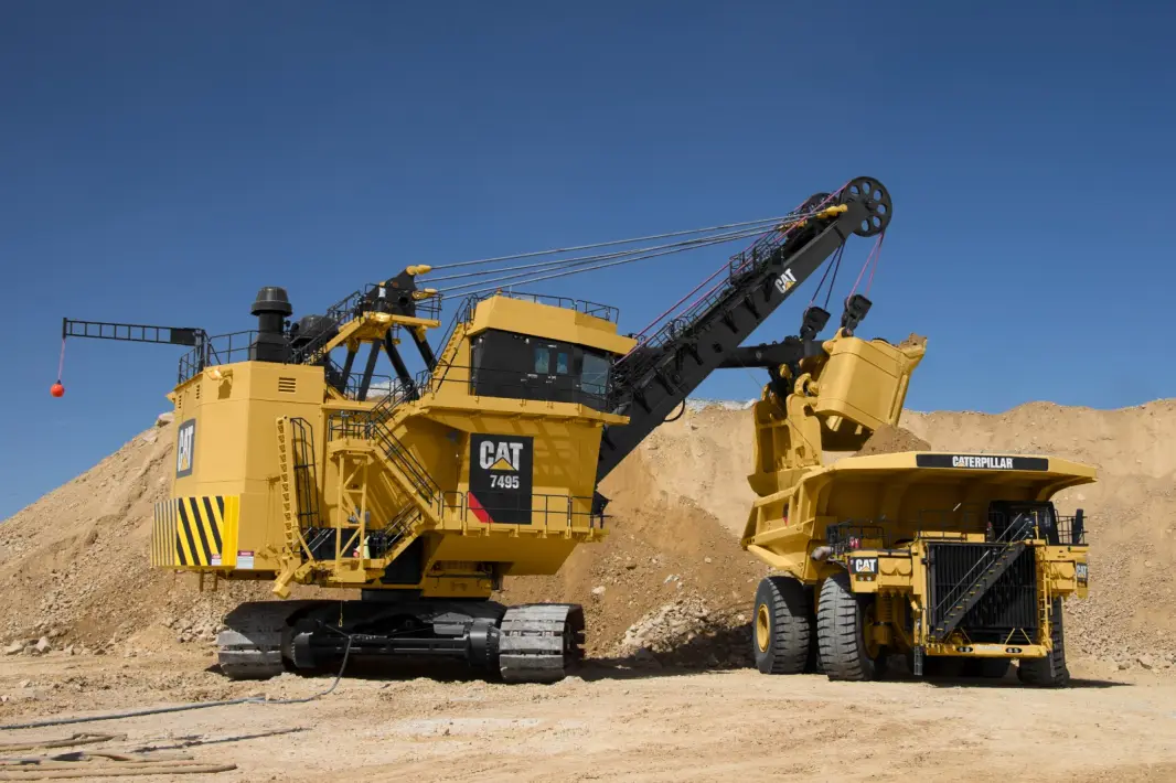 Maquinaria de Caterpillar en Argentina