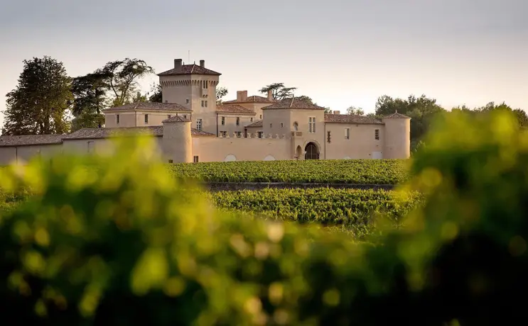 sautern château lafaurie-peyraguey, sauternes, francia