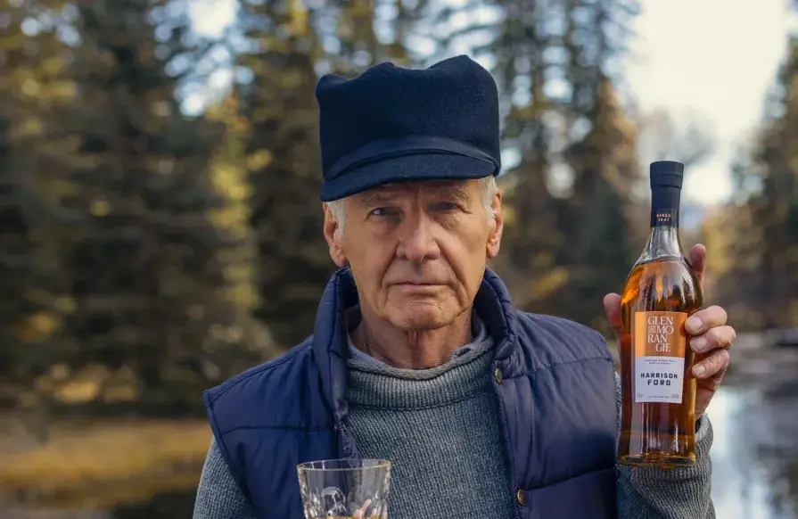 La leyenda de Hollywood se suma al negocio del whisky junto con Glenmorangie