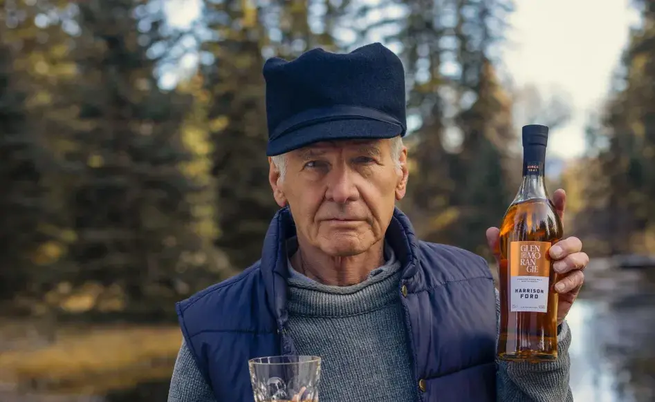 La leyenda de Hollywood se suma al negocio del whisky junto con Glenmorangie