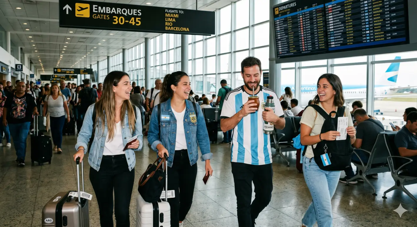 Viajes de argentinos