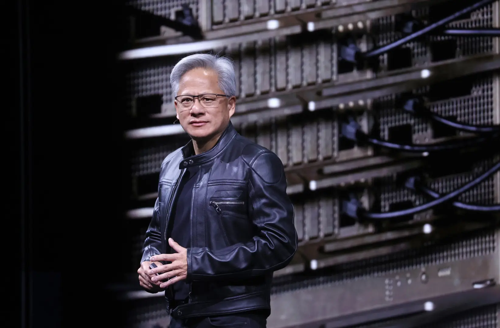 jensen huang - photo by chesnot:colaborador:gettyimages-2219673292