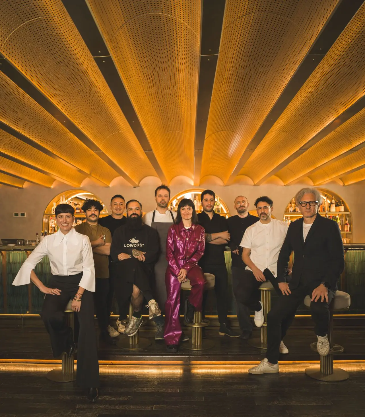 Inés de los Santos y el equipo de Cochinchina (Foto: Gentileza Inés de los Santos)