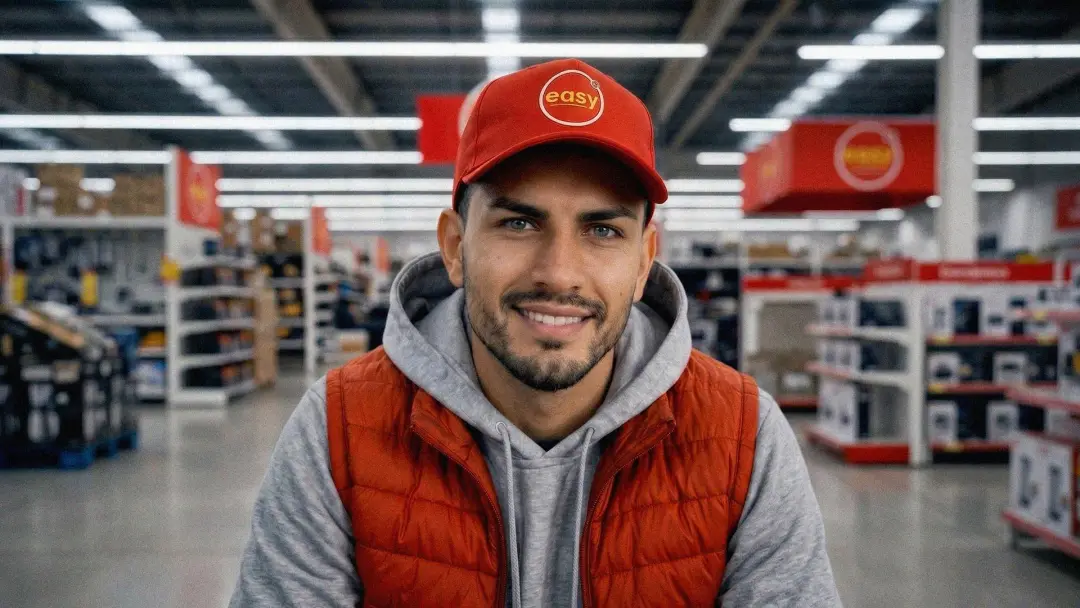 Leo Paredes hecho con IA (Fuente: publicidad EASY)