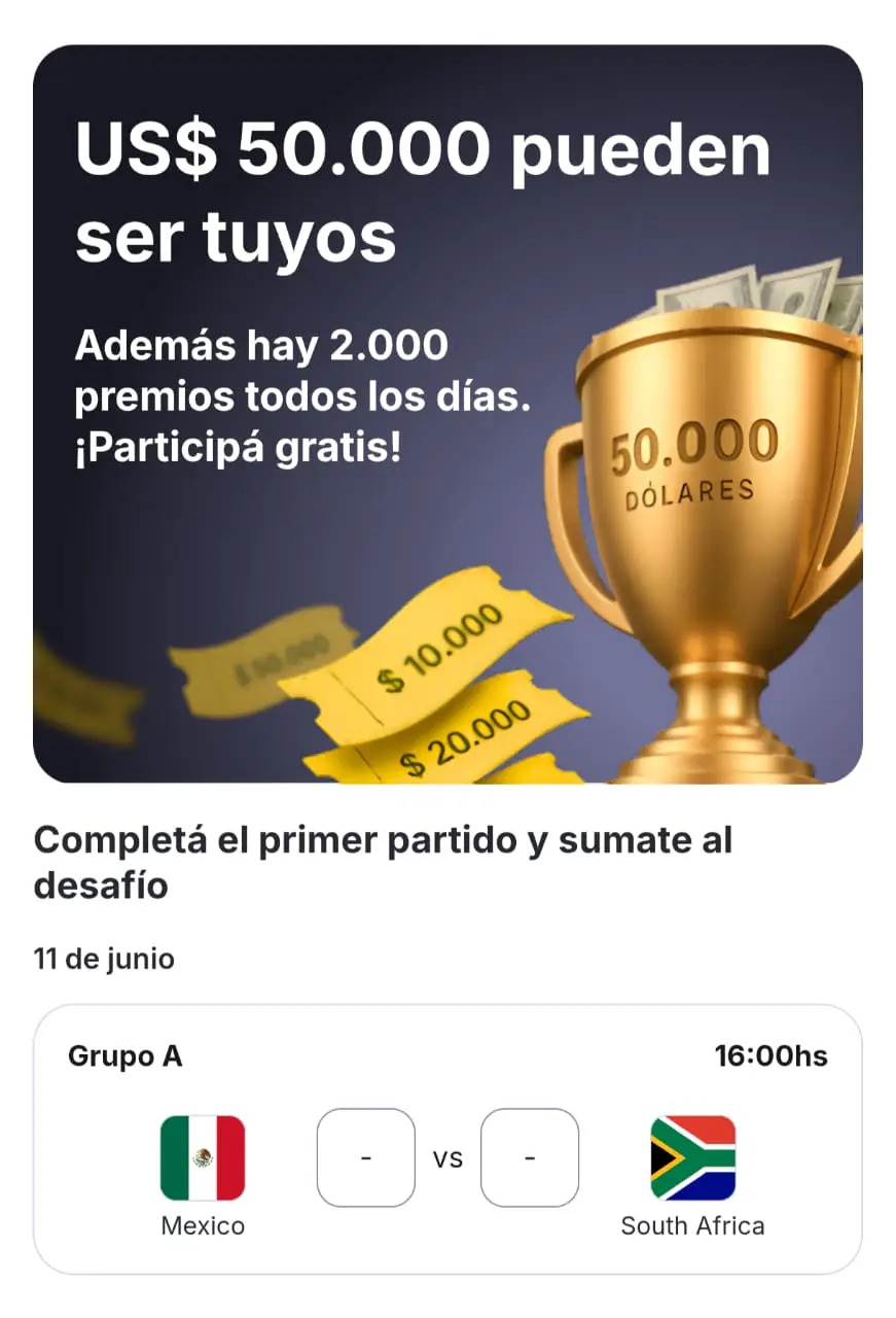 Prode de Mercado Pago