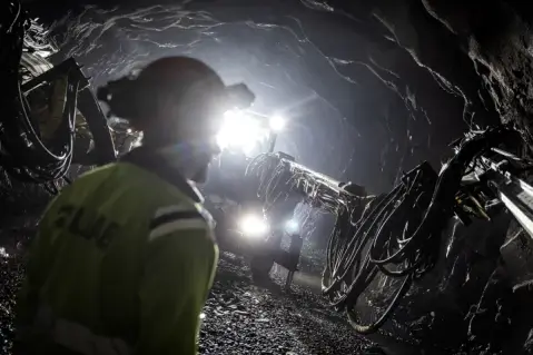 Minería maquinaria LKAB