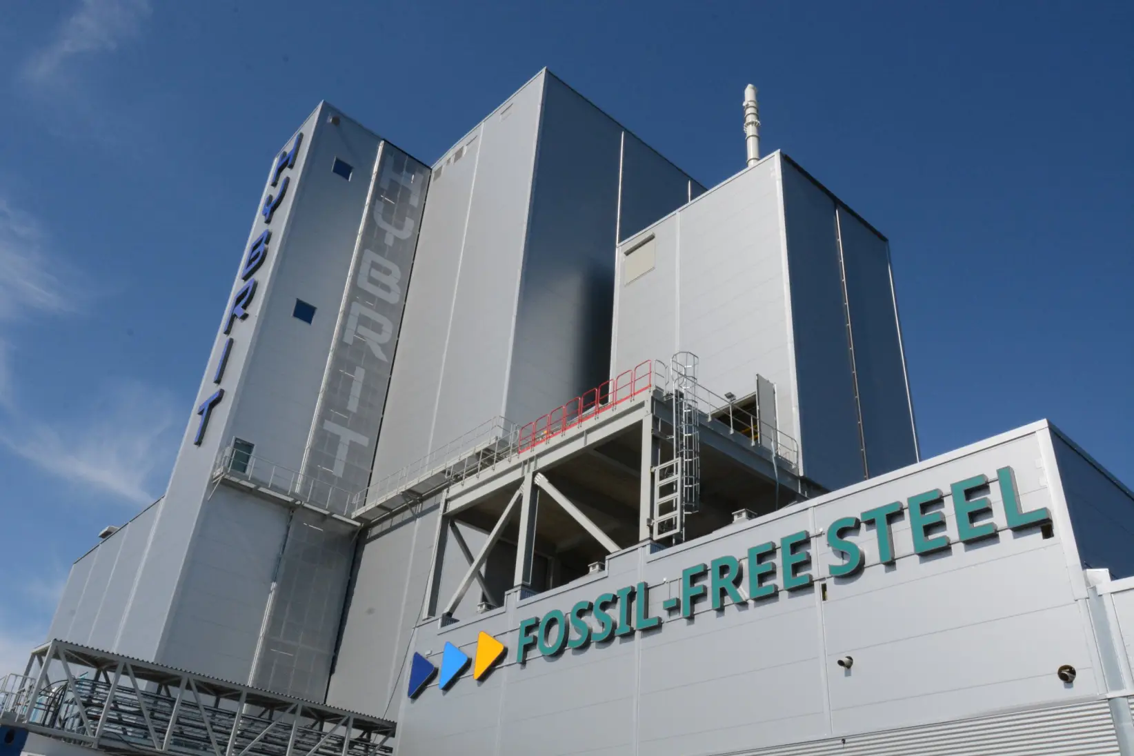 Planta piloto de acero libre de emisiones de carbono.