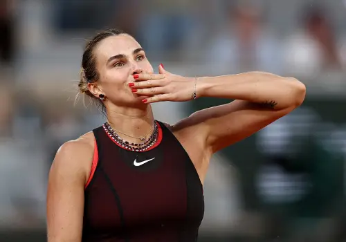 Cómo son y qué valor tienen las joyas de Aryna Sabalenka que usó en Roland Garros
