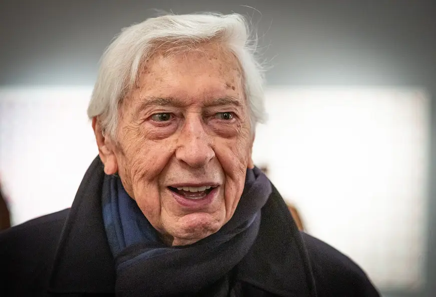 Julio Le Parc (SE PUEDE USAR) Crédito: Ministerio de Cultura de la Nación- Wikimedia Commons
