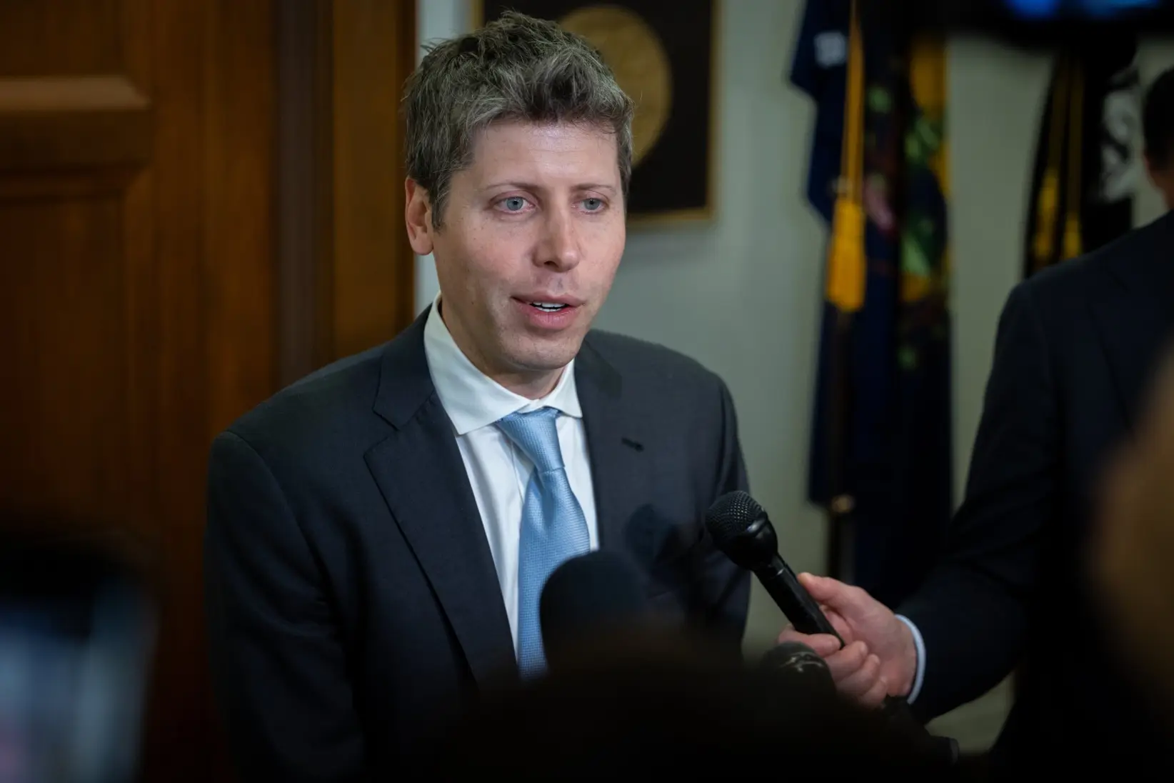 Sam Altman (Photo by Nathan Posner/Anadolu via Getty Images)