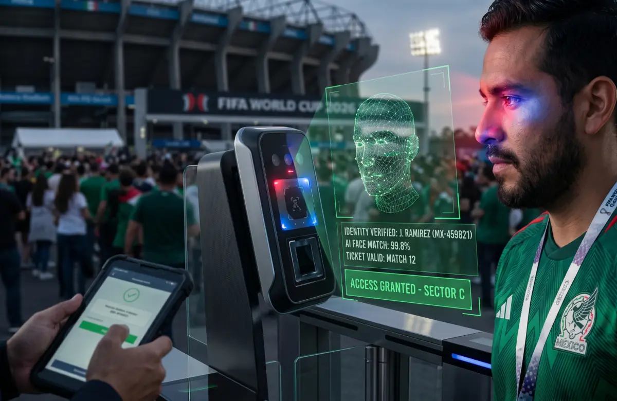 El Mundial más vigilado: cómo la IA y la biometría cambiarán el fútbol (y nuestra privacidad)