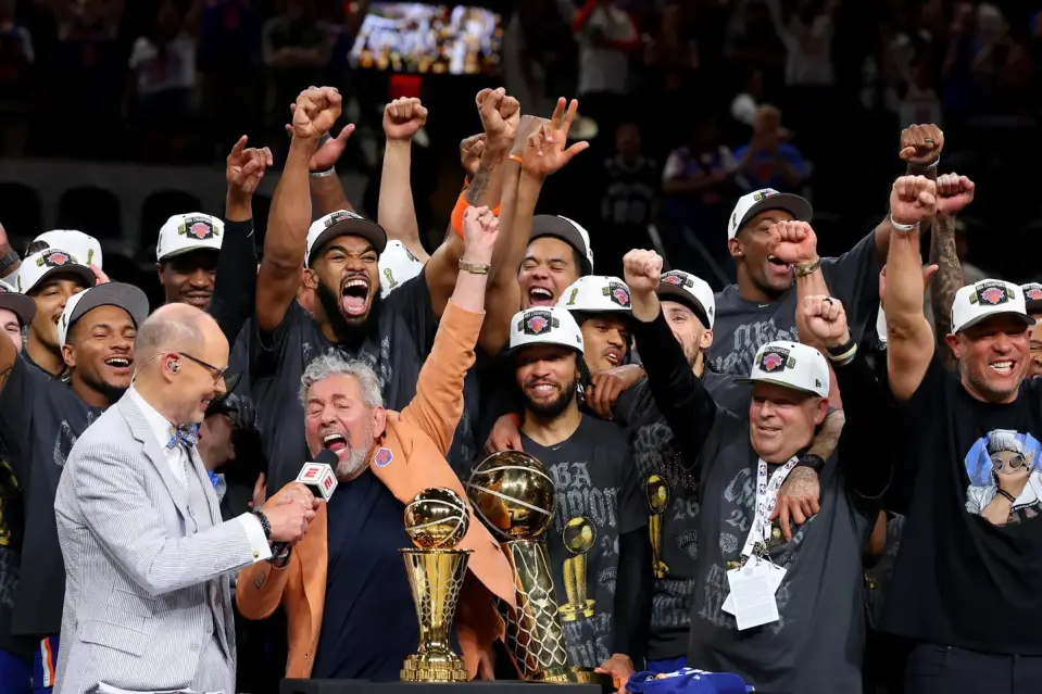 Los Knicks de Dolan no habían llegado a las finales de la NBA desde 1999, el año en que asumió la presidencia de MSG, y no habían ganado un campeonato