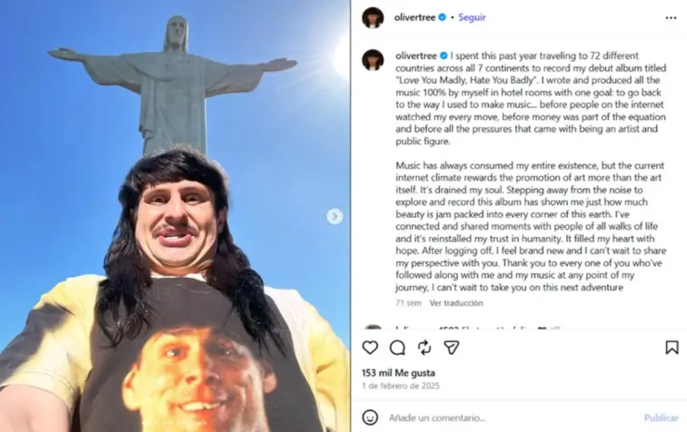 oliver tree instagram rio de janeiro