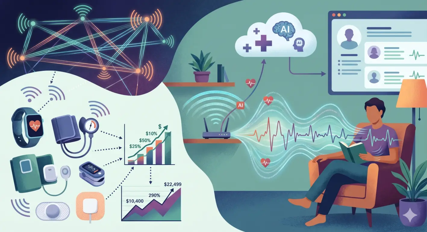 Salud, wifi, innovación (Imagen generada por Gemini)