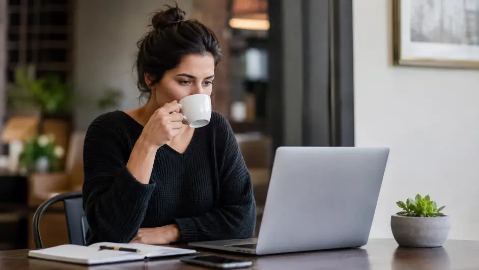 Homeoffice, teletrabajo, oficina (Imagen creada con IA)