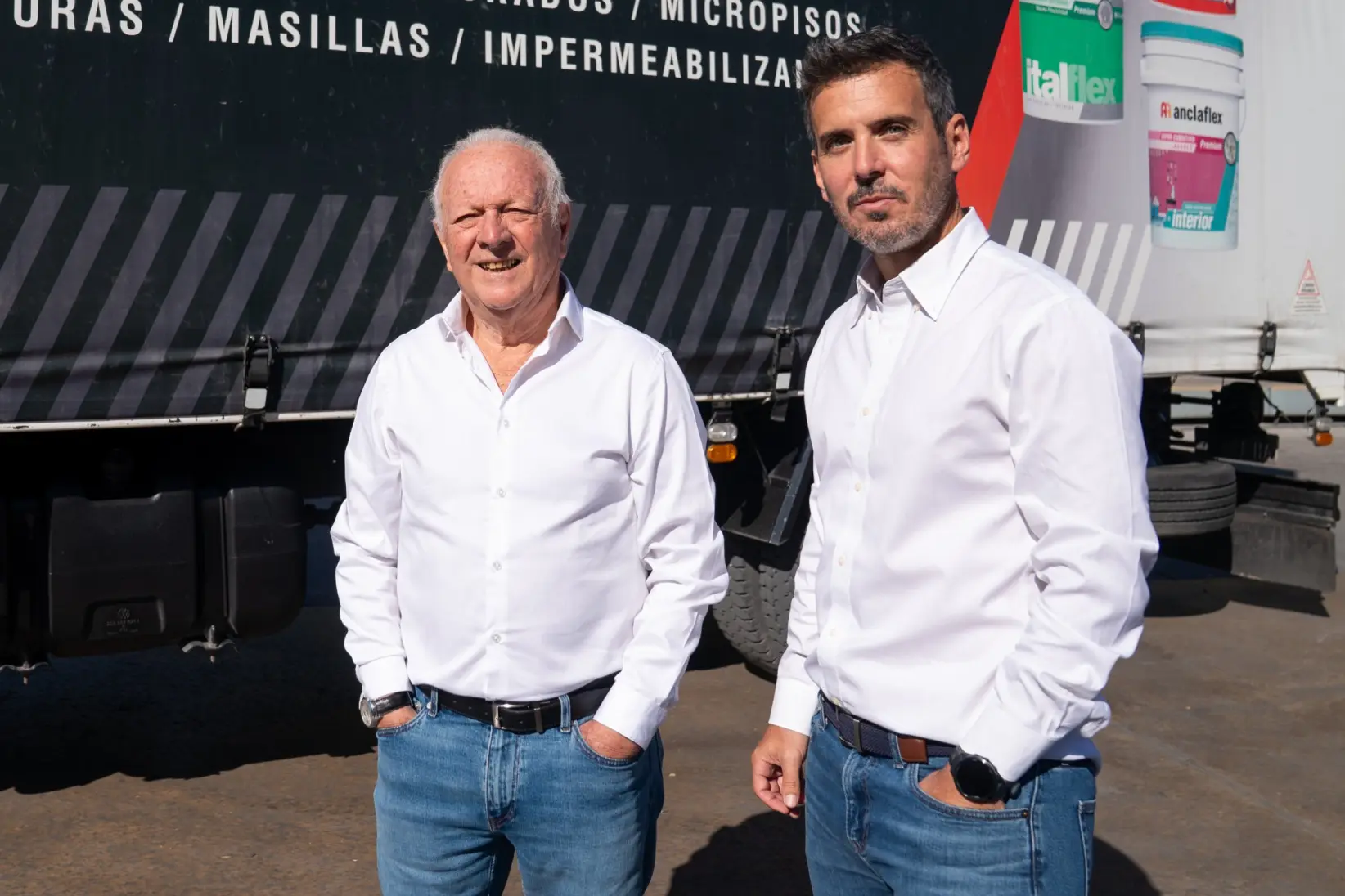 Alfonso y Emiliano Bonfiglio (Foto: Gentileza Anclaflex)
