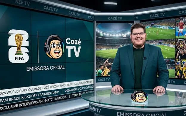 CazéTV, el canal del brasileño Casimiro Miguel, alcanzó&nbsp;677 millones de visualizaciones en apenas una semana del Mundial