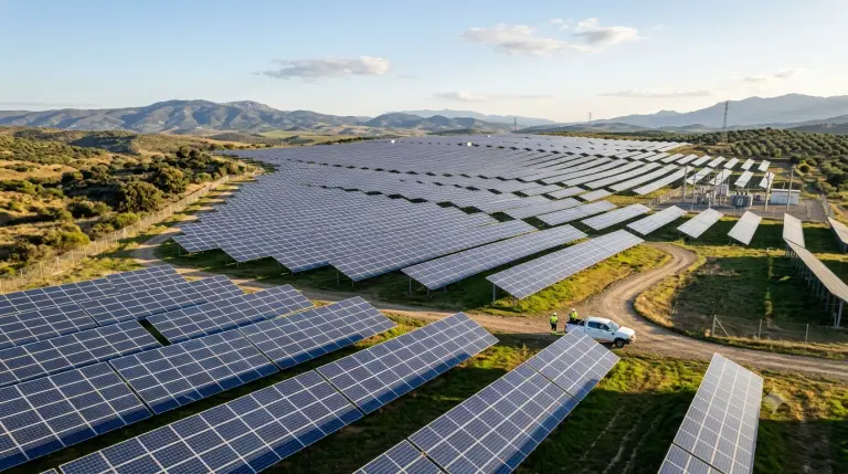 SE PUEDE USAR/Paneles solares     Foto: Ilustración creada con IA