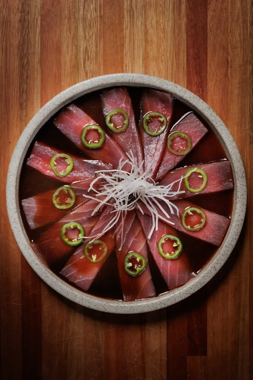Fabric - tiradito tuna truffle