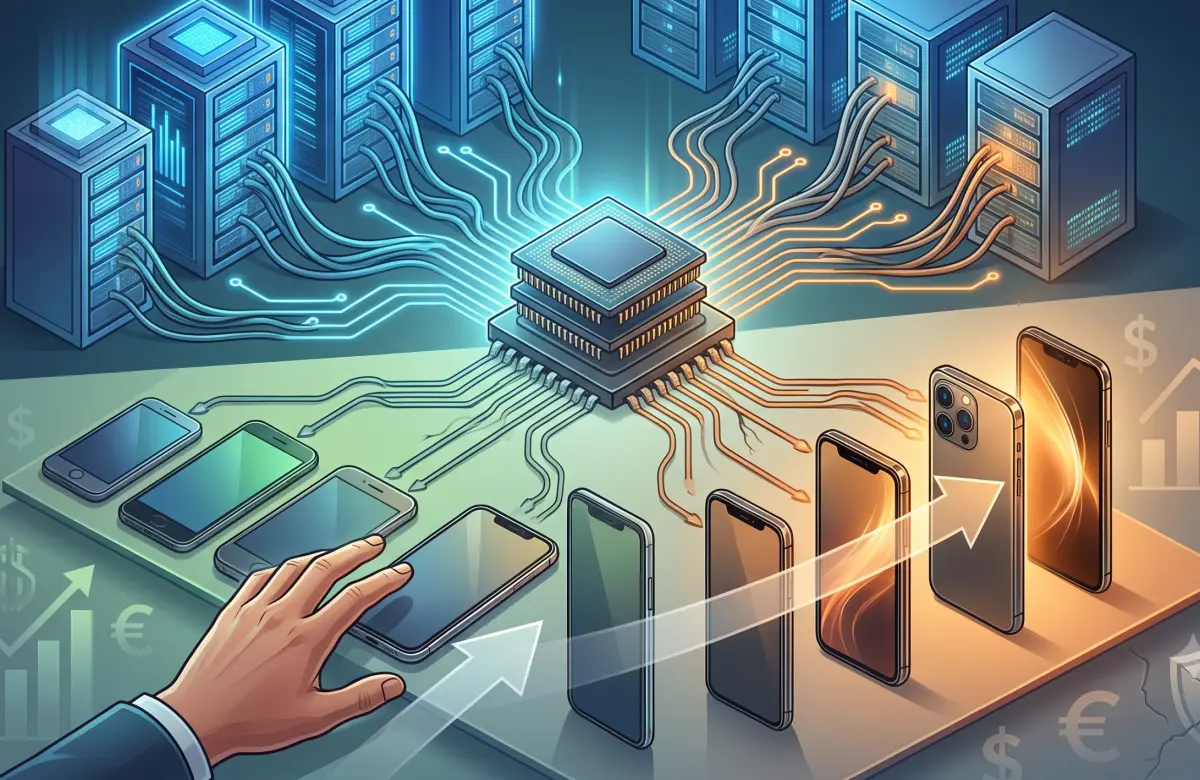 Guerra por los chips: cómo la fiebre de la inteligencia artificial está canibalizando el negocio de los celulares