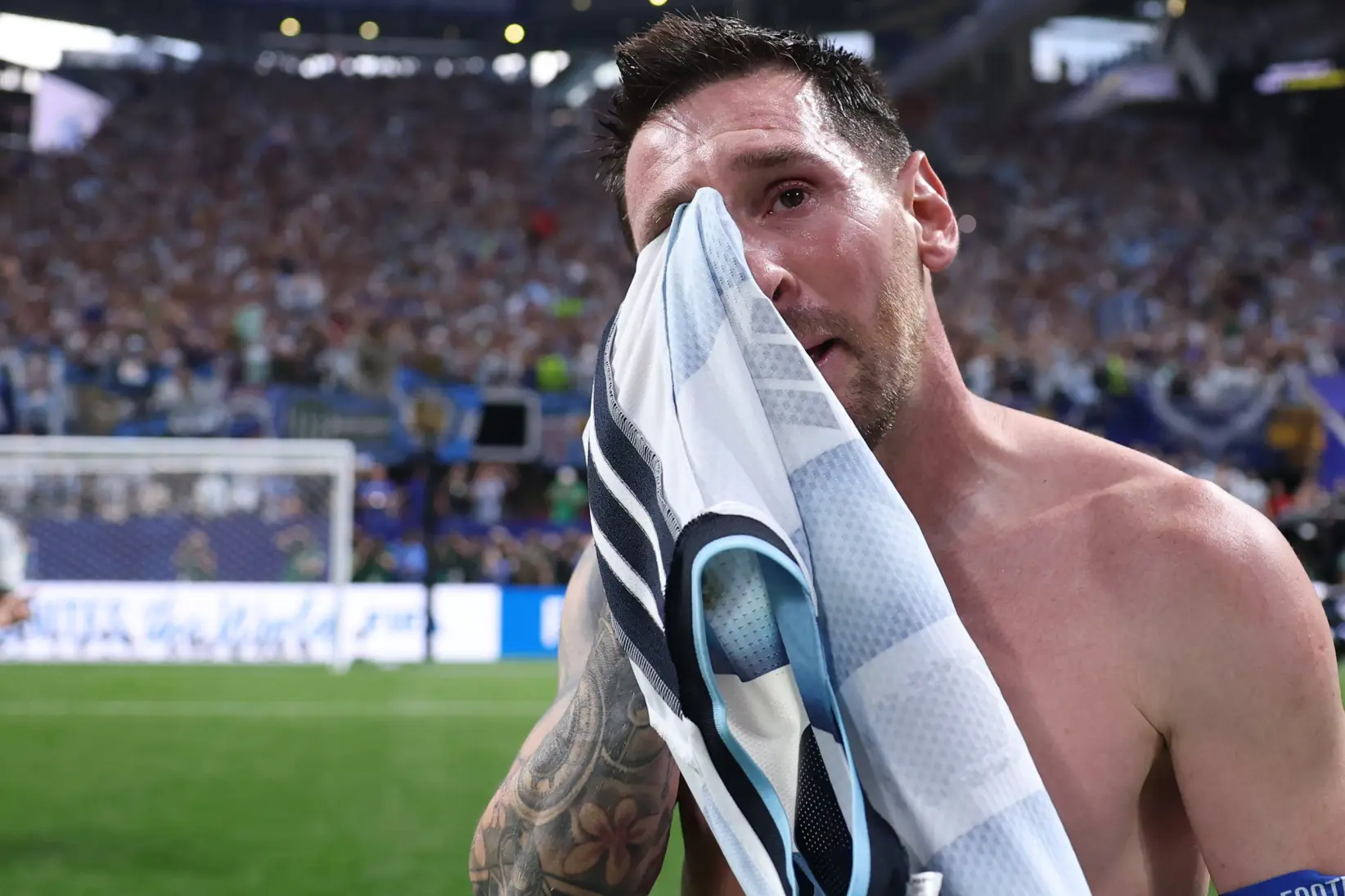 Messi lágrimas mundial 2026 (Photo by Patrick Smith - FIFA/FIFA via Getty Images)