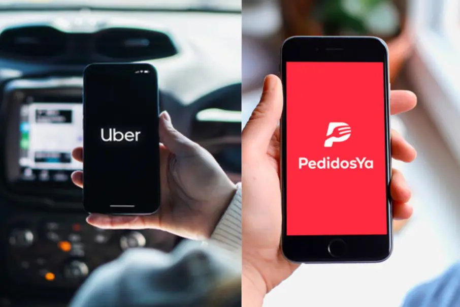 PedidosYa y Uber