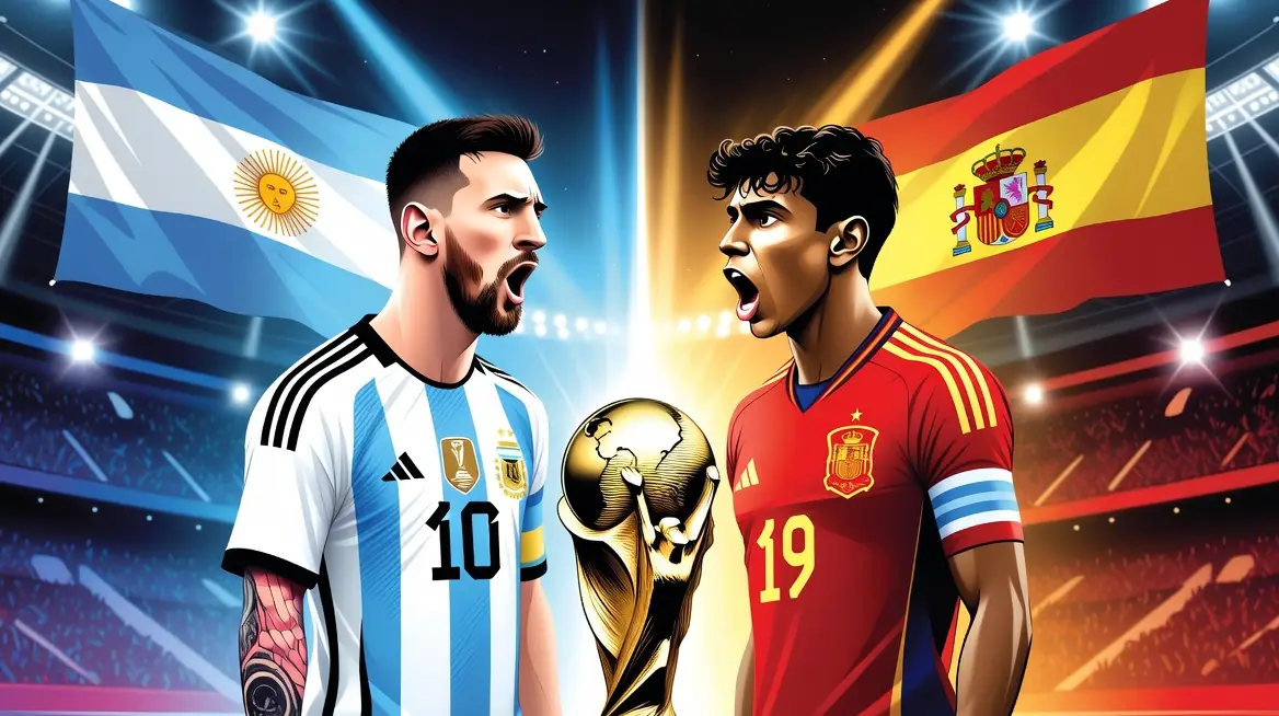 Argentina va por la cuarta estrella ante España: la gran final que reparte 83 millones de dólares y puede marcar la despedida mundialista de Messi