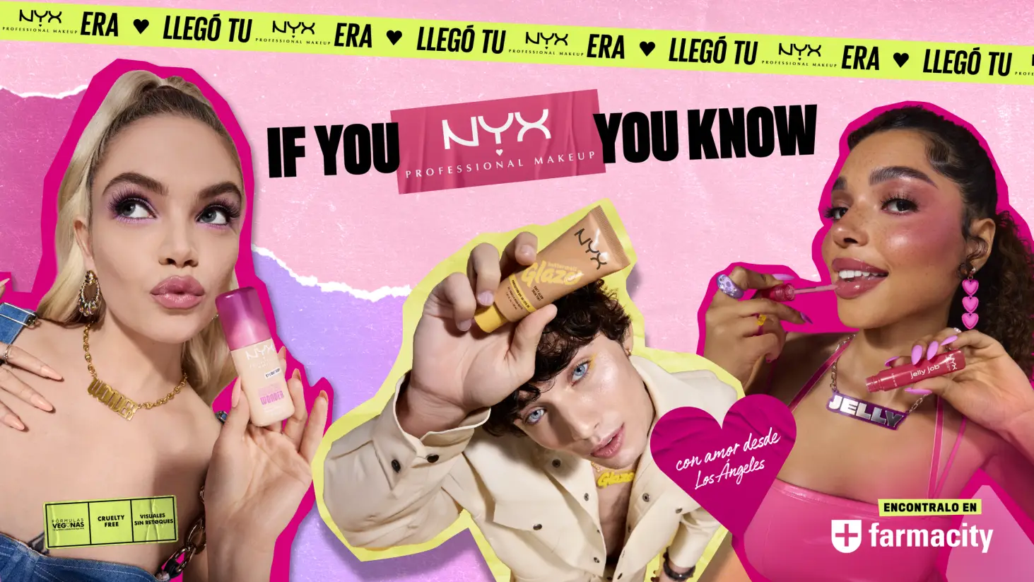 NYX. Crédito: Gentileza L'Oréal Argentina
