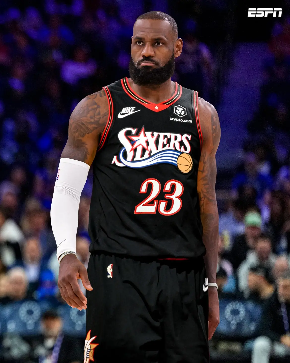 A los 41 años, Lebron James continuará jugando en la NBA con los Philadelphia 76ers