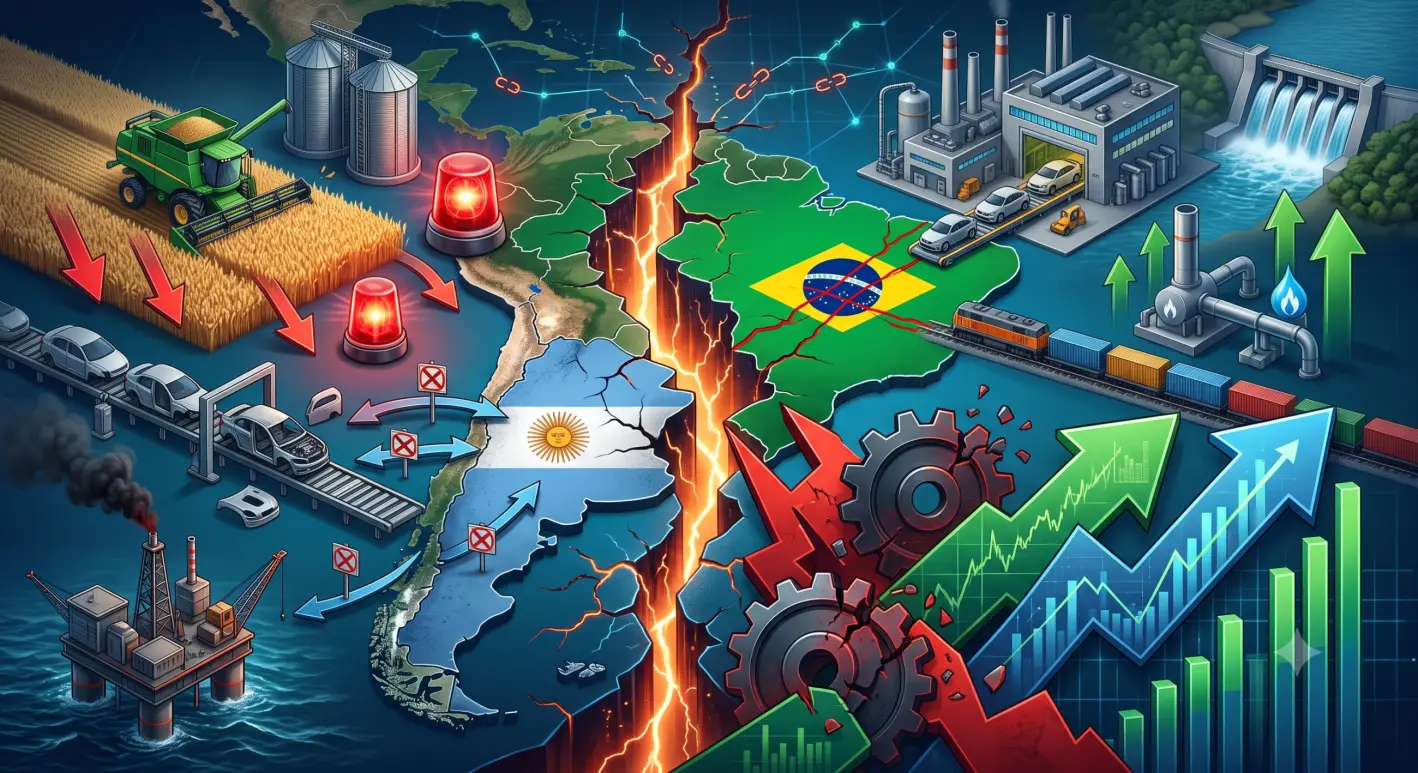 Brasil - Argentina (Imagen generada con Gemini)