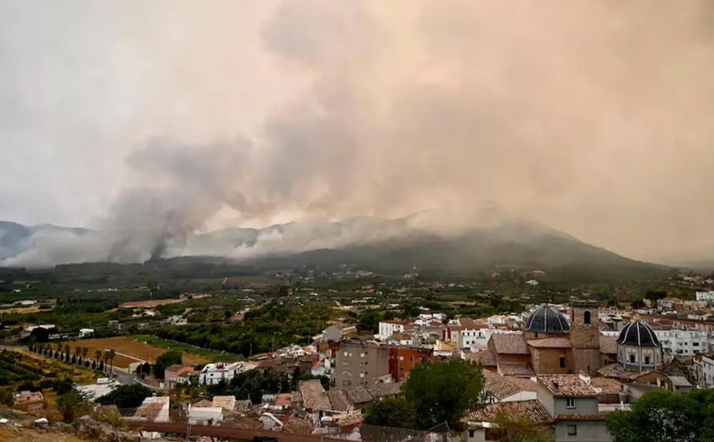 incendios francia y españa