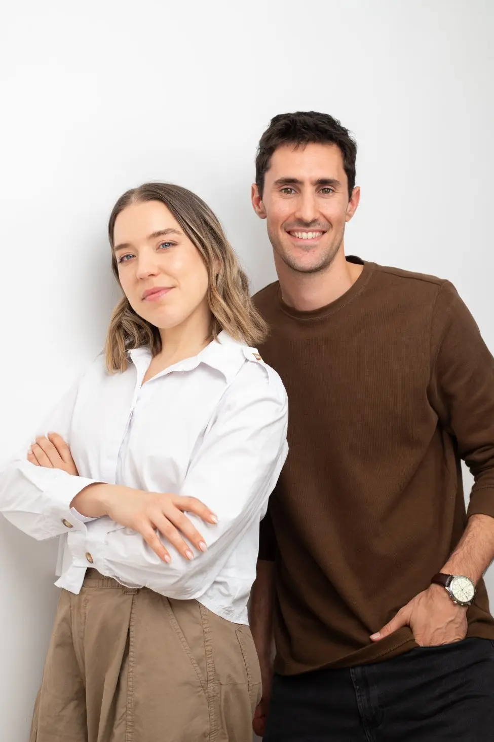 Julia Ferrer y Federico Rolla (Foto: Gentileza Kosmos Cosmética)