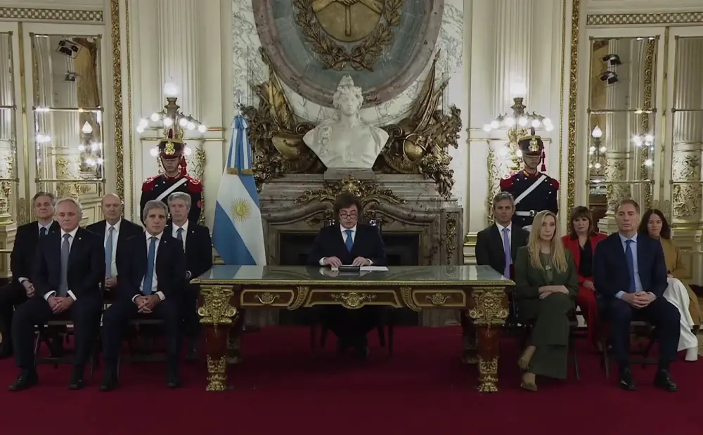 milei cadena nacional