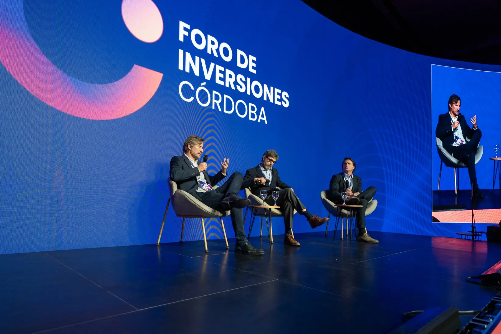 Jerónimo Bosch, presidente y socio director de Grupo Pegasus, durante una entrevista con Forbes en el Foro de Inversiones Córdoba 2026.