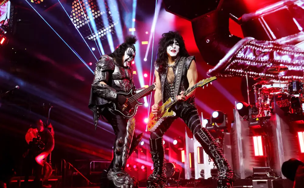 evan stanley and nick simmons (Photo by Kevin Mazur/Getty Images for Live Nation)