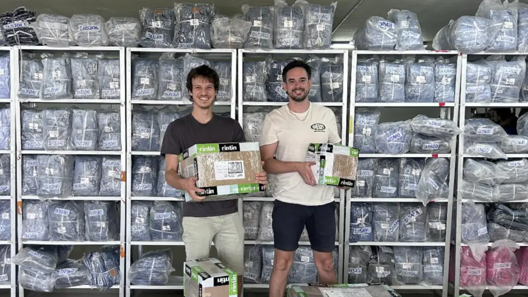 Quinto Van Peborgh y Gastón Greco, cofundadores de Rintin. (Foto: Rintin)