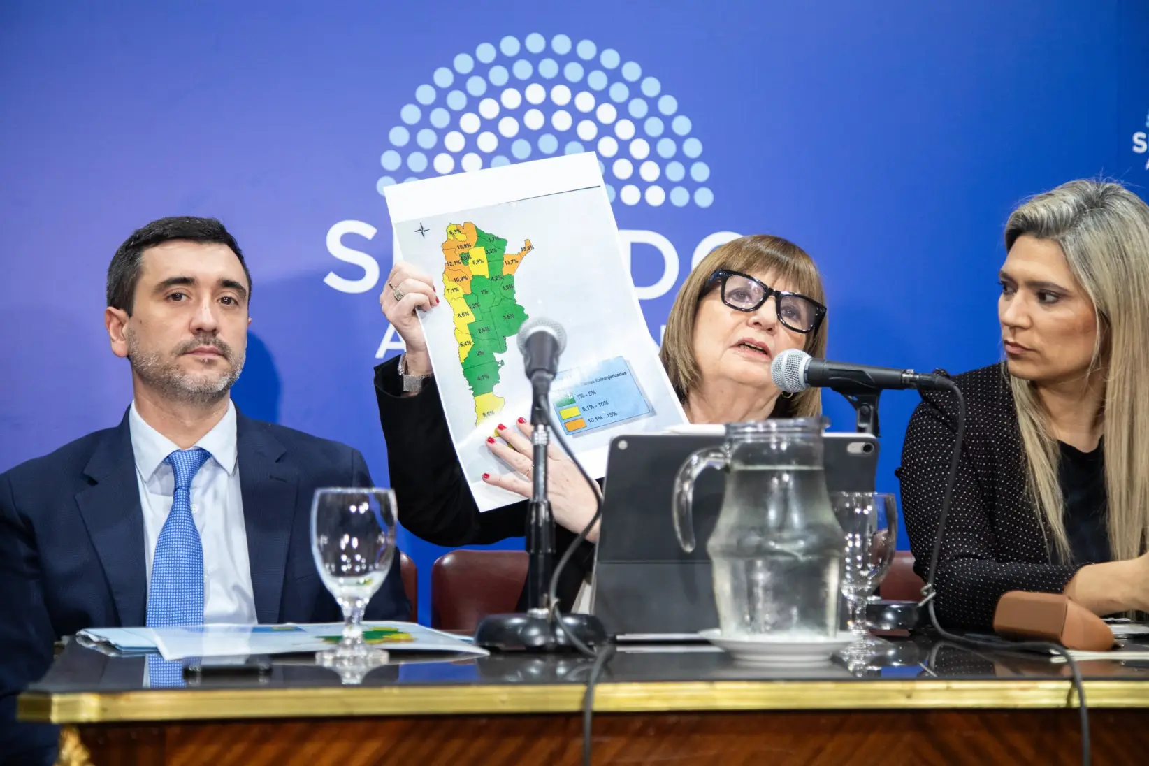 Patricia Bullrrich presentó cambios a la ley de tierras