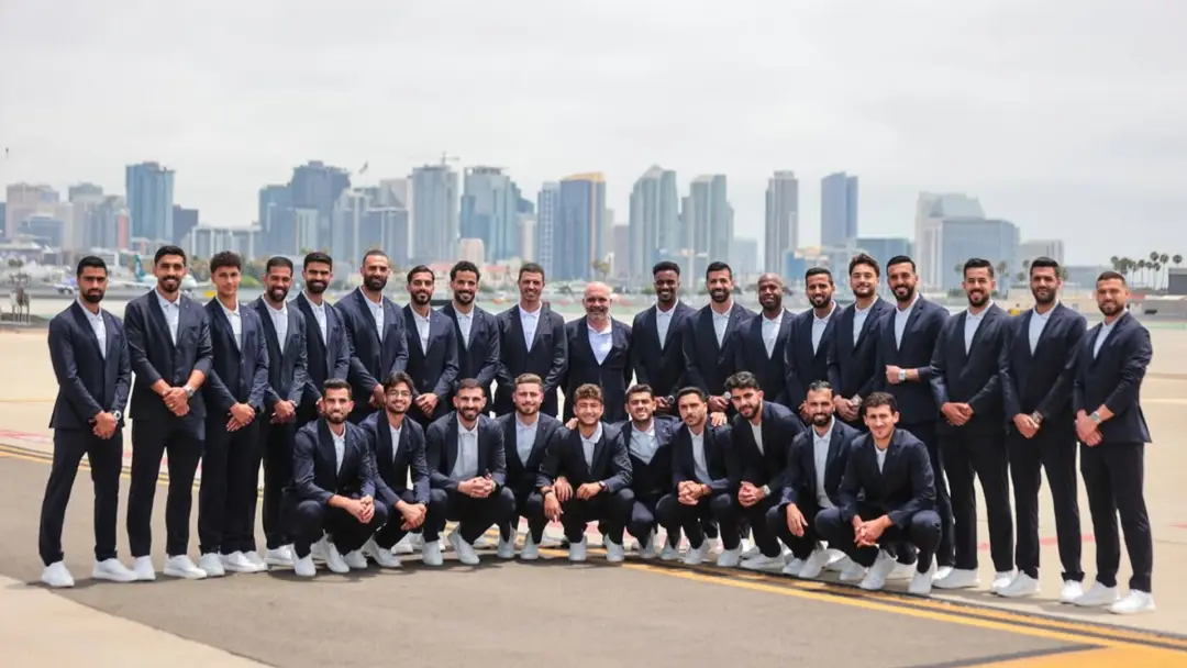 Ali Bin Al Hussein junto al seleccionado de Jordania durante la Copa del Mundo 2026. (Foto: Instagram @AlibinalHussein)