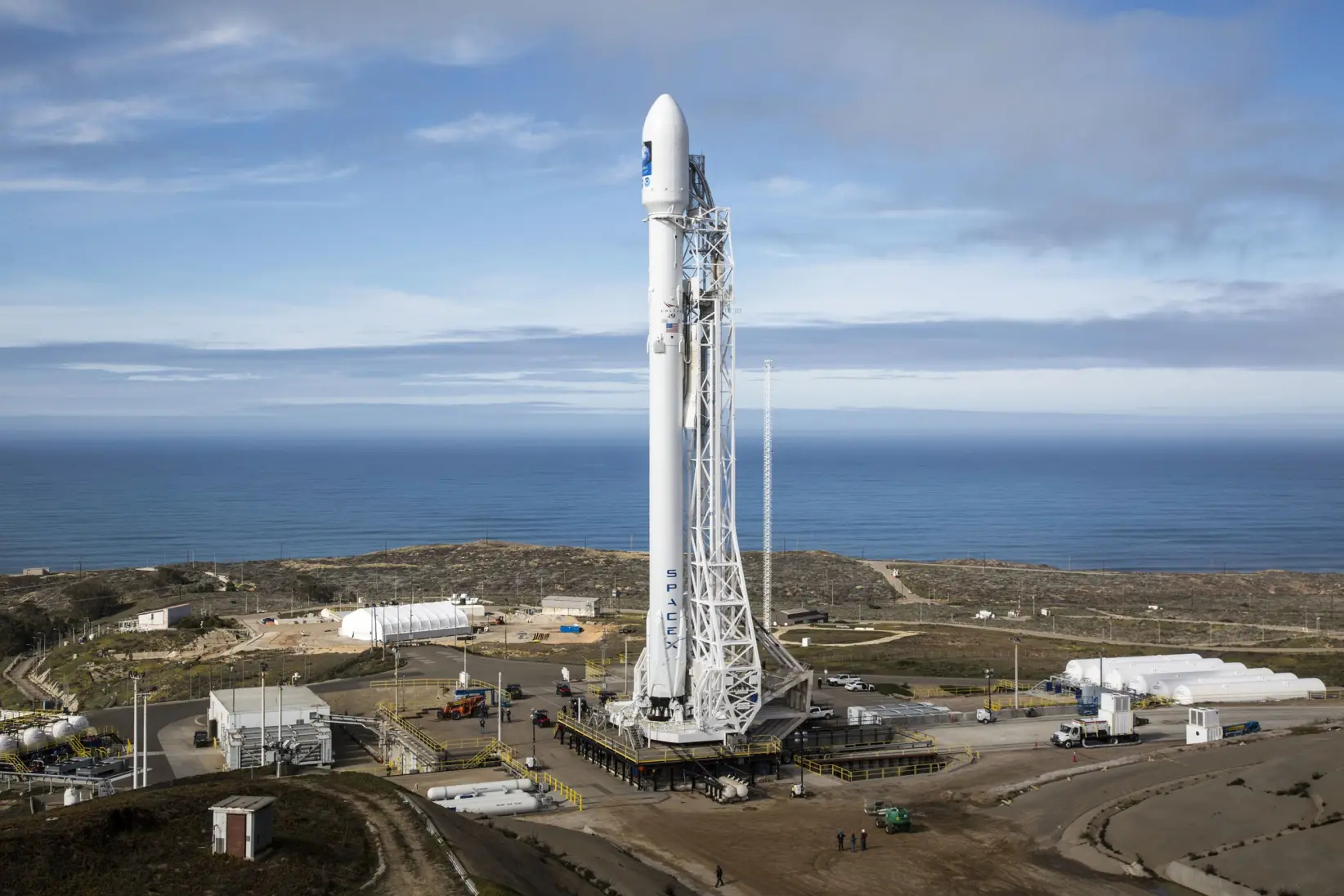 SE PUEDE USAR/SpaceX/Falcon 9 Foto: SpaceX, CC0, via Wikimedia Commons